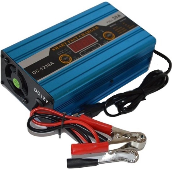 شارژر خودروی هوشمند 30 آمپر DC-1230A
